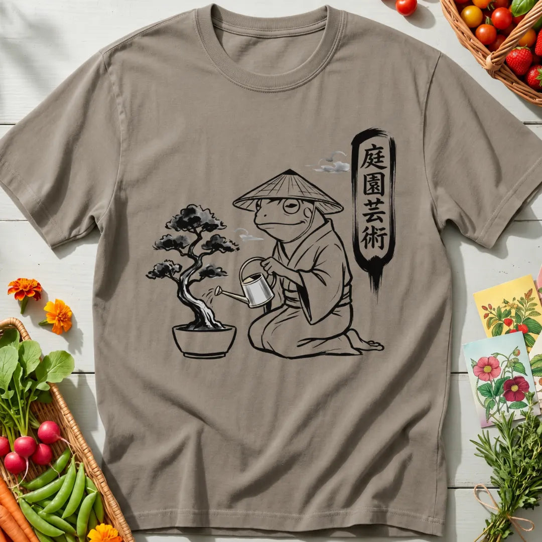 Zen Frog Bonsai T-Shirt