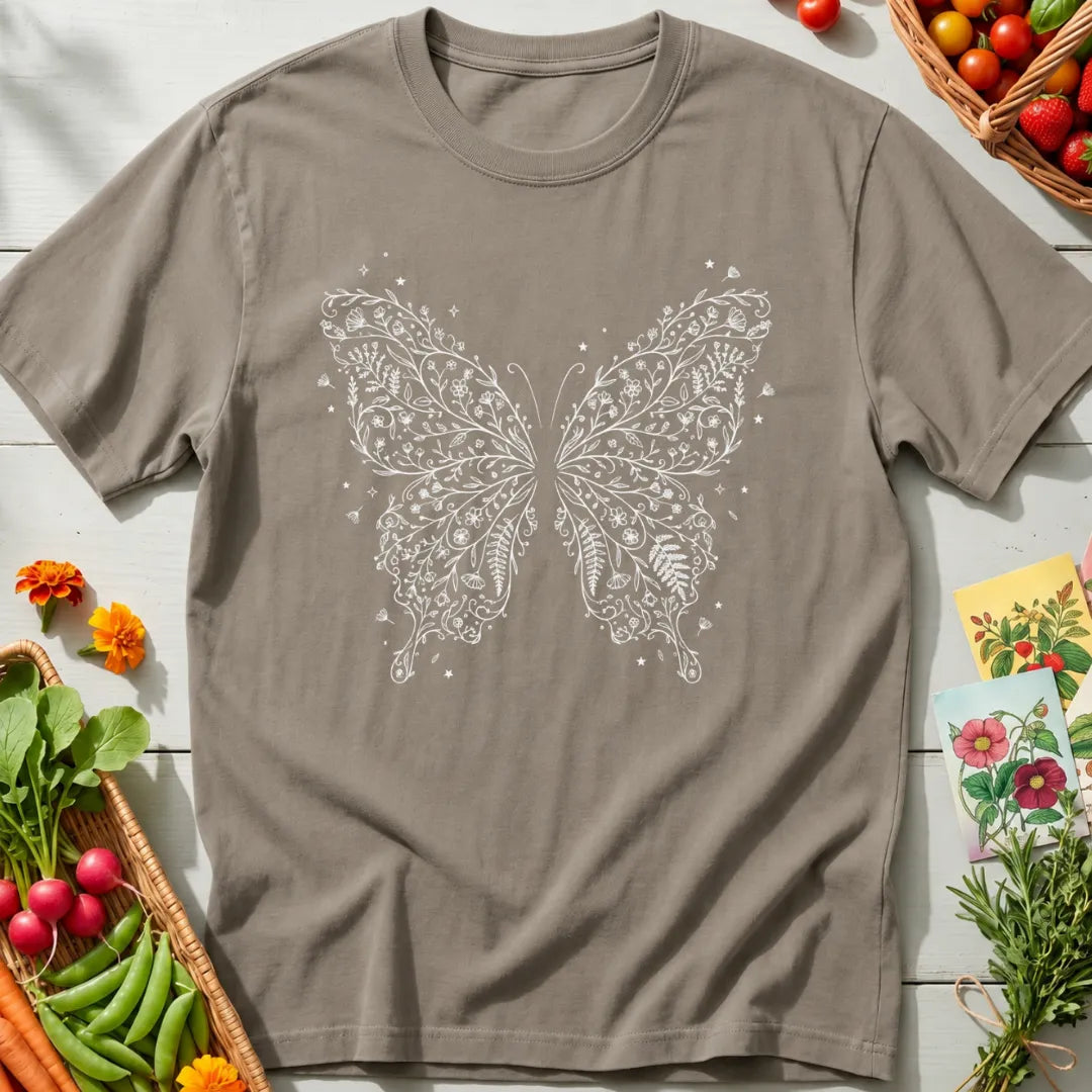 Botanical Butterfly T-Shirt