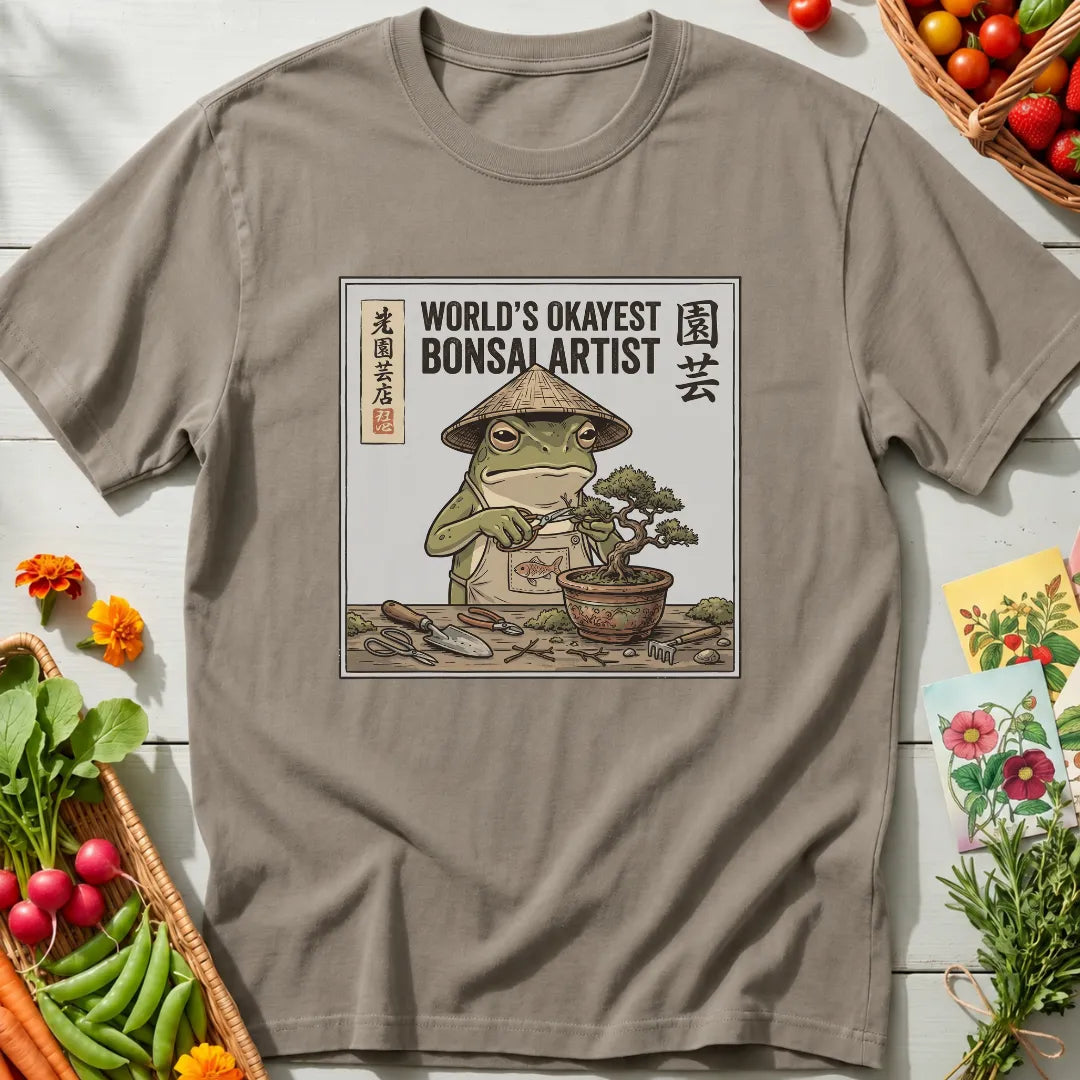World's Okayest Bonsai T-Shirt