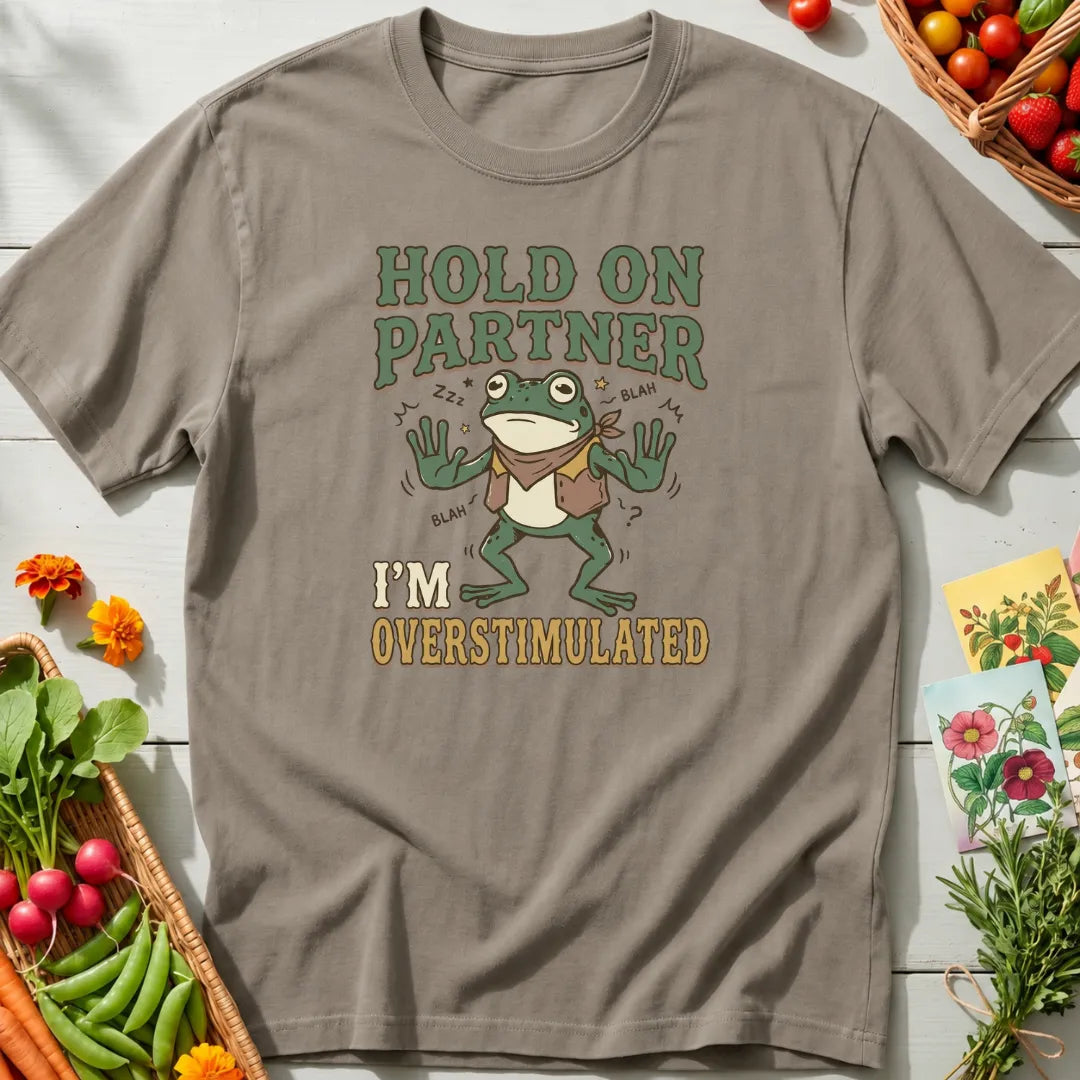 Overstimulated Frog T-Shirt