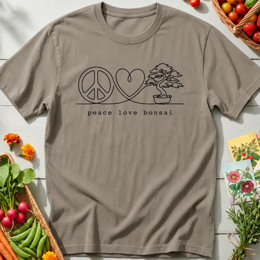 Peace Love Bonsai T-Shirt