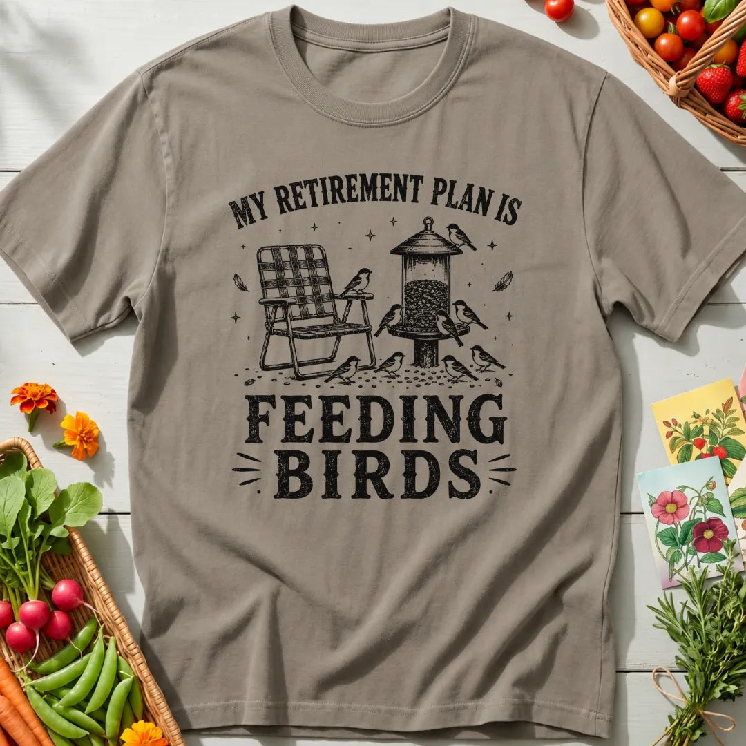 Feeding Birds T-Shirt