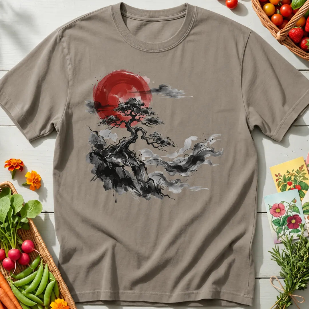 Bonsai Ink Landscape T-Shirt