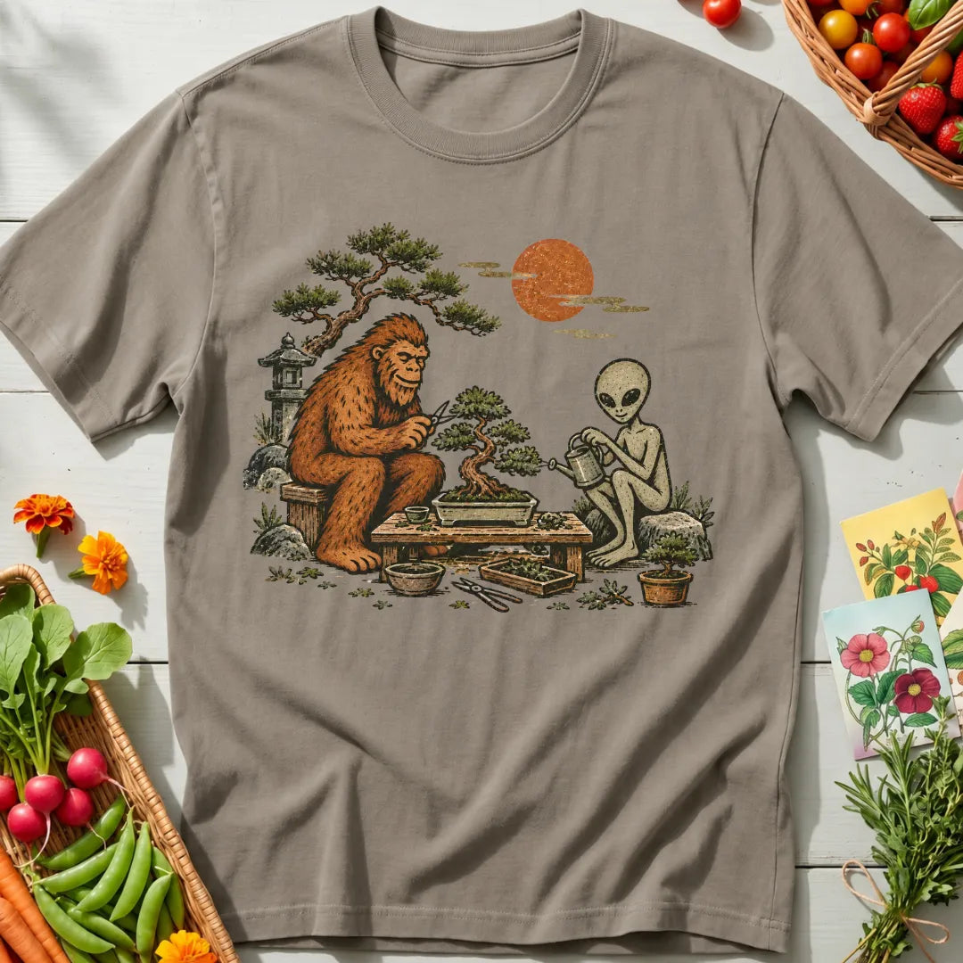 Bigfoot Alien Bonsai T-Shirt