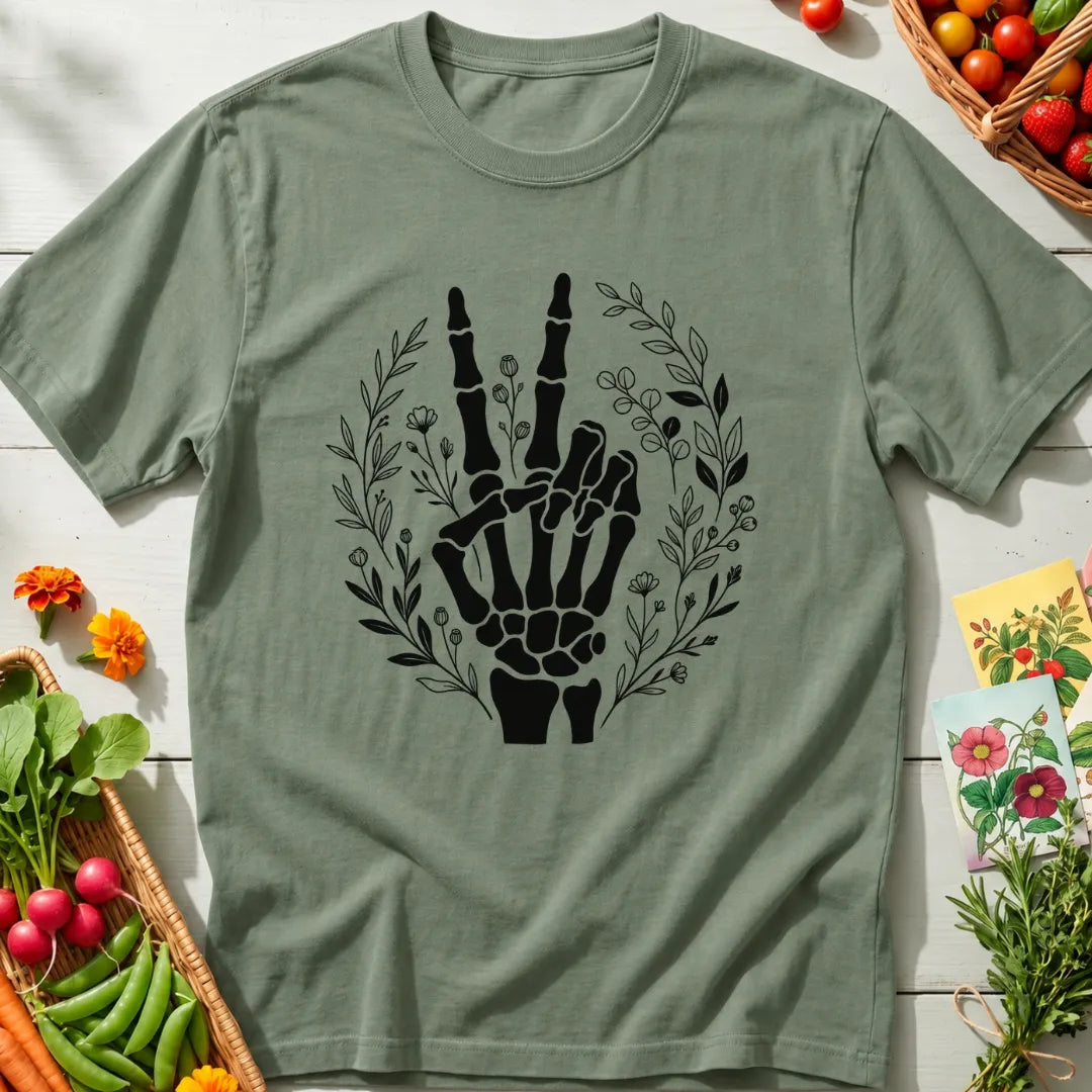 Skeleton Peace T-Shirt