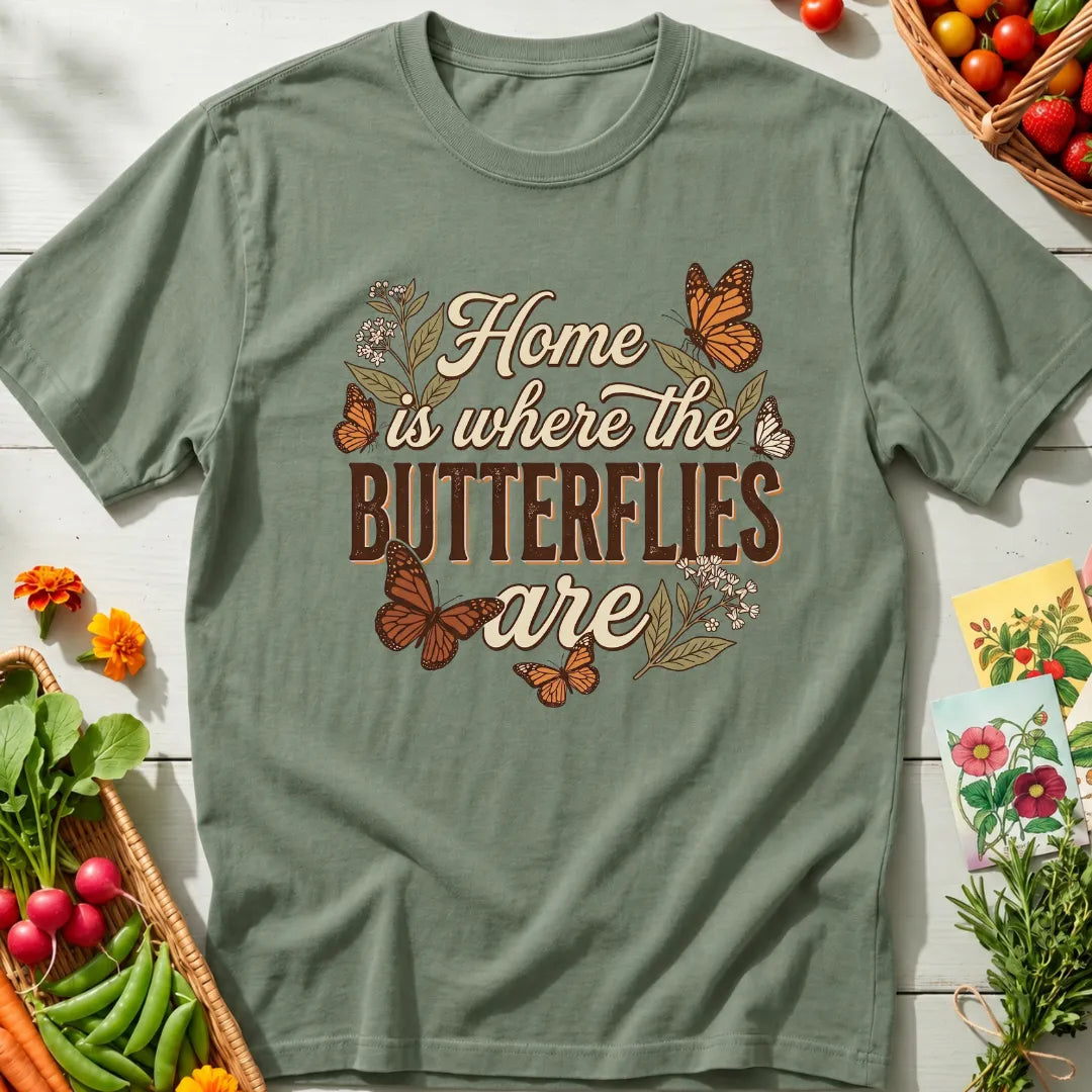 Home Butterflies T-Shirt