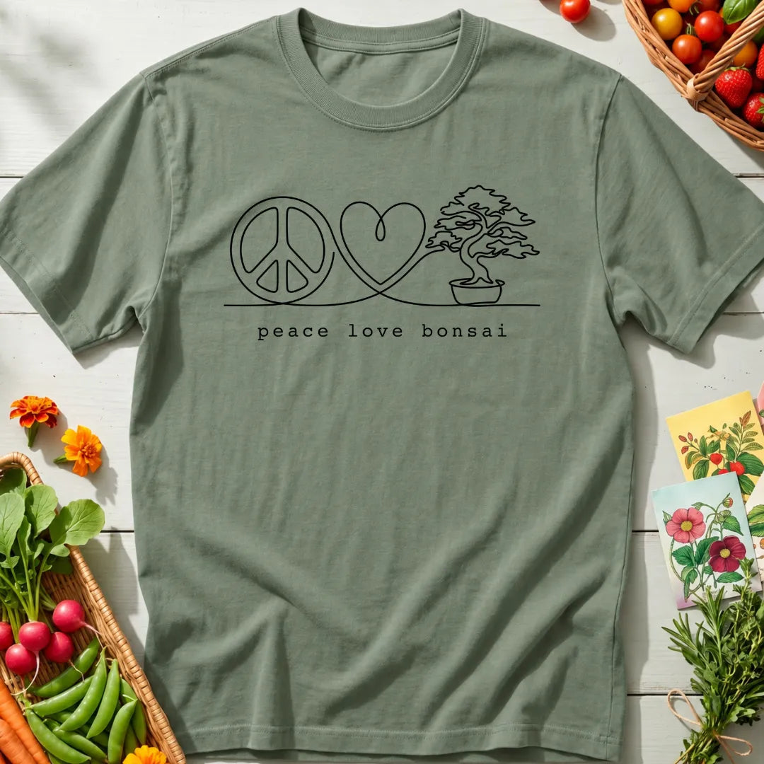Peace Love Bonsai T-Shirt