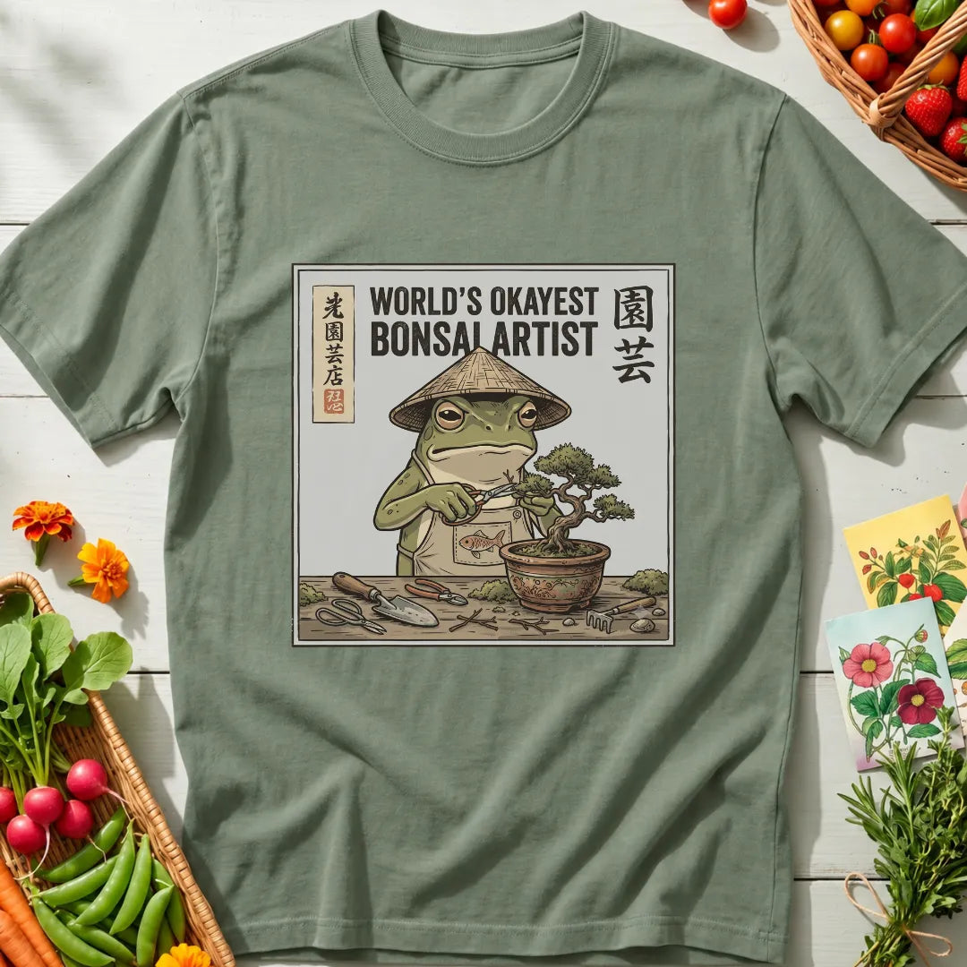 World's Okayest Bonsai T-Shirt
