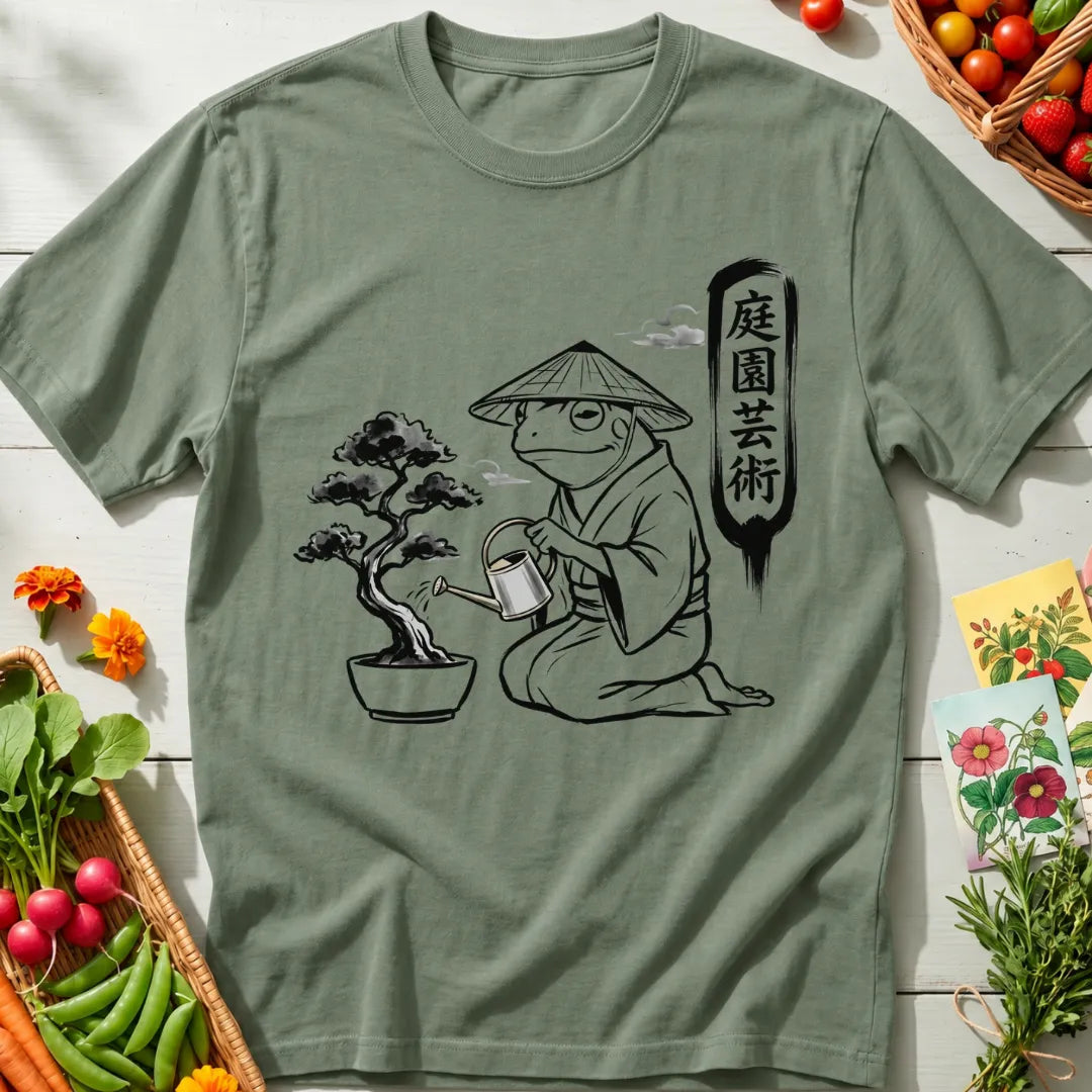 Zen Frog Bonsai T-Shirt