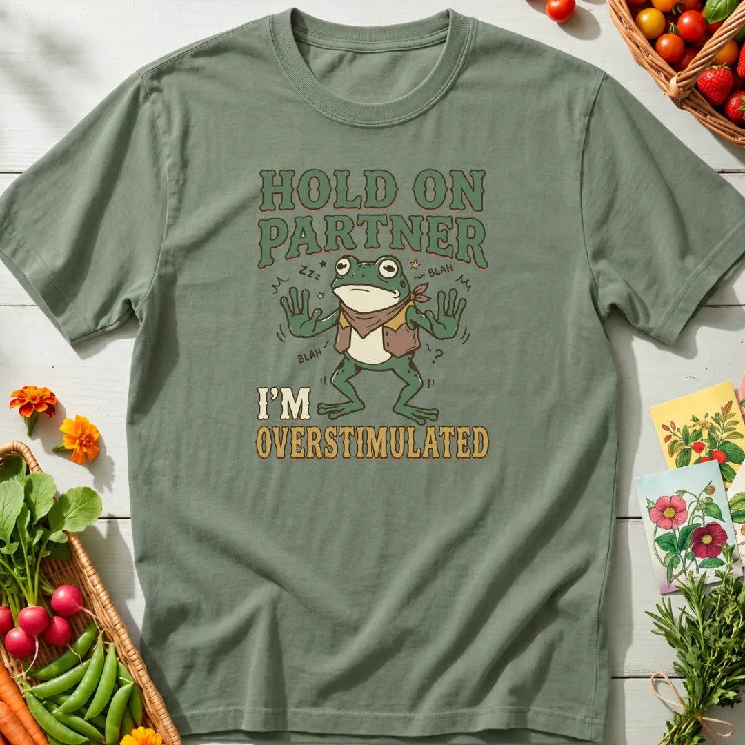 Overstimulated Frog T-Shirt
