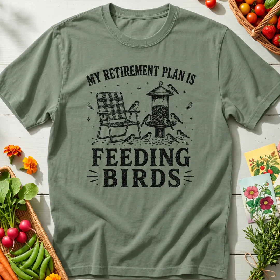 Feeding Birds T-Shirt