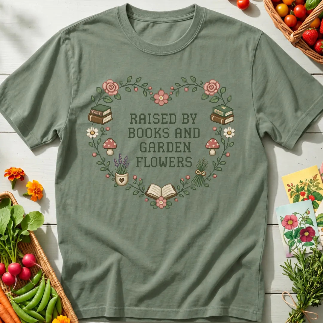 Raised By Books T-Shirt