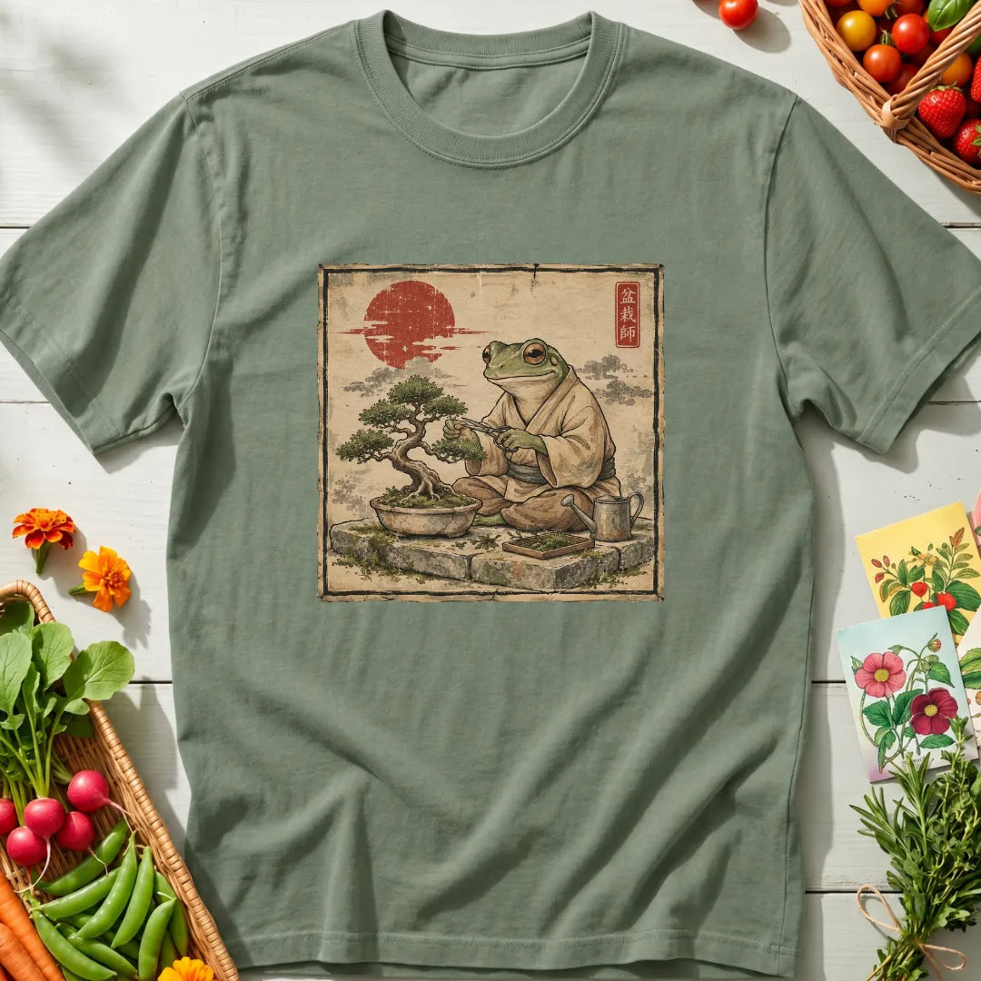 Frog Bonsai Master T-Shirt