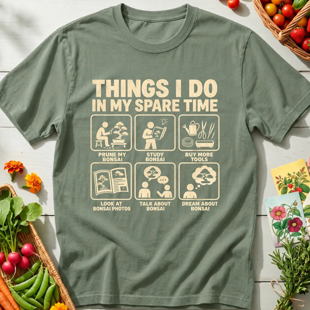 Bonsai Spare Time T-Shirt
