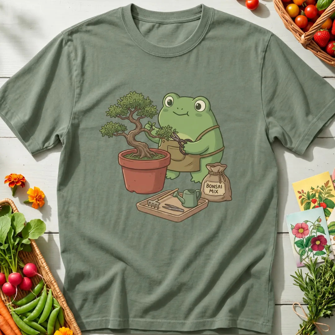 Frog Bonsai Lover T-Shirt