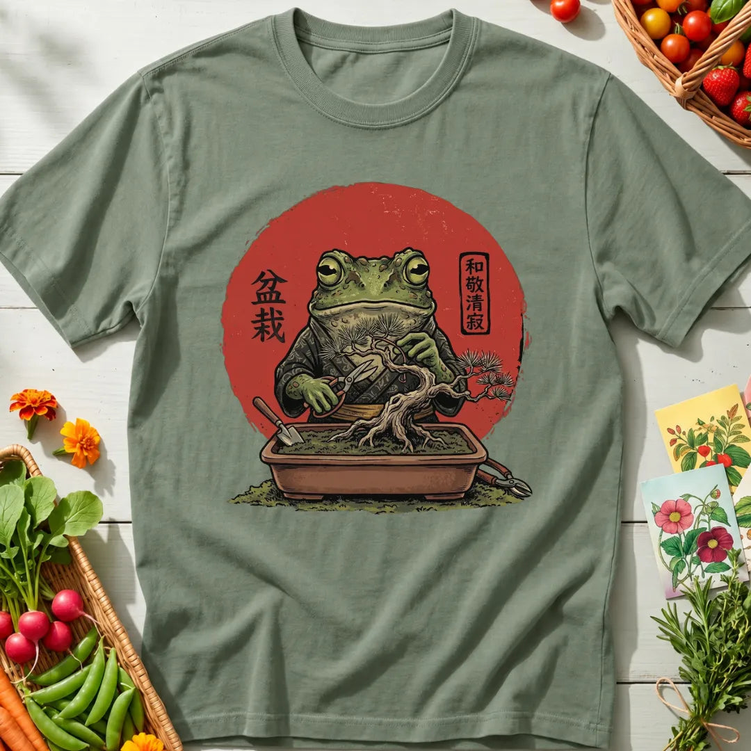 Frog Bonsai Guru T-Shirt