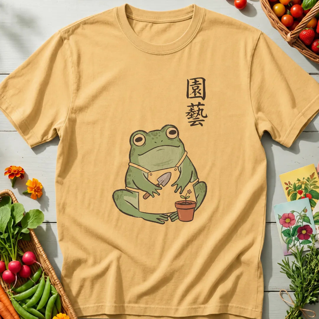 Gardening Frog T-Shirt