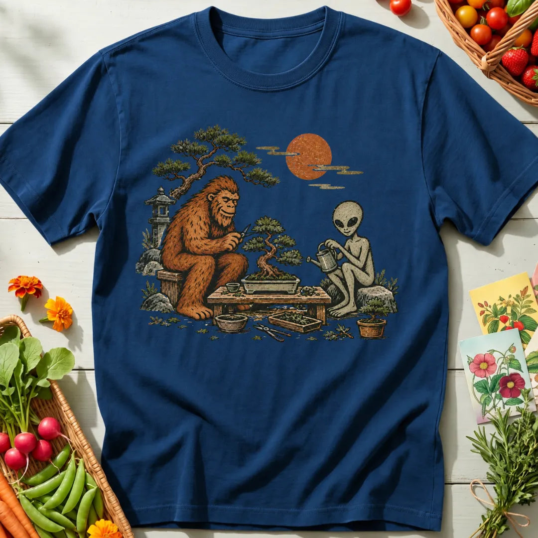 Bigfoot Alien Bonsai T-Shirt