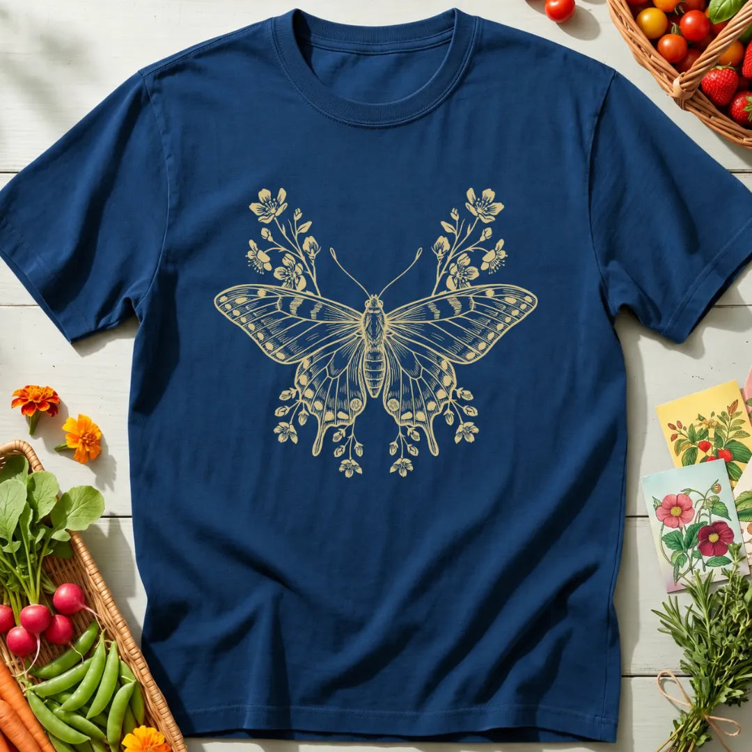 Floral Butterfly T-Shirt