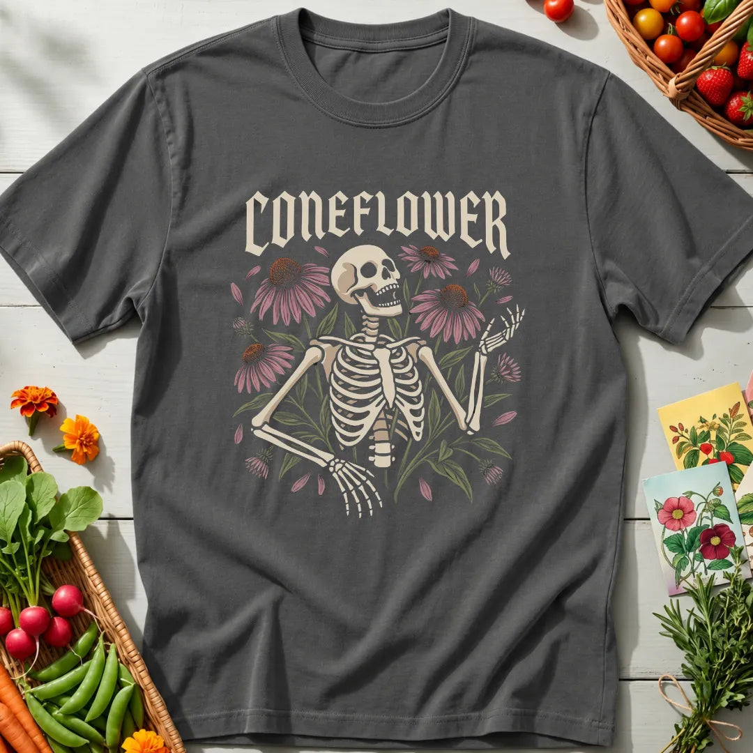Coneflower Skeleton T-Shirt
