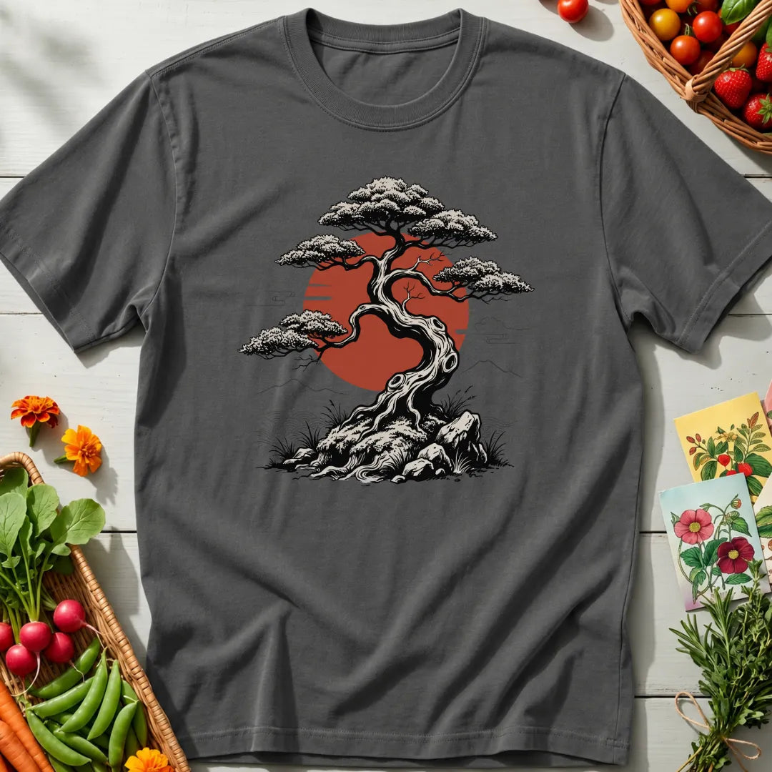 Red Sun Bonsai T-Shirt