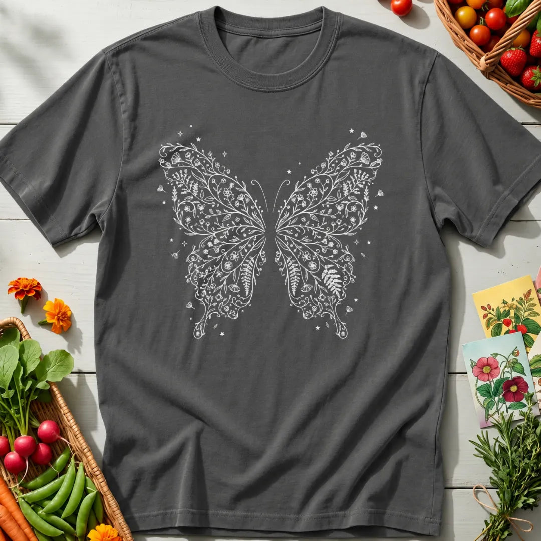 Botanical Butterfly T-Shirt