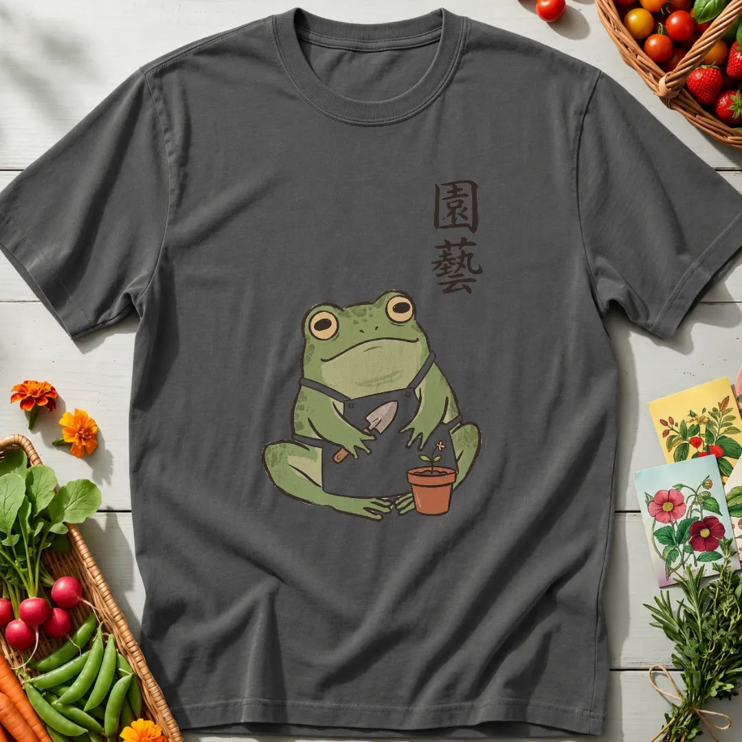 Gardening Frog T-Shirt