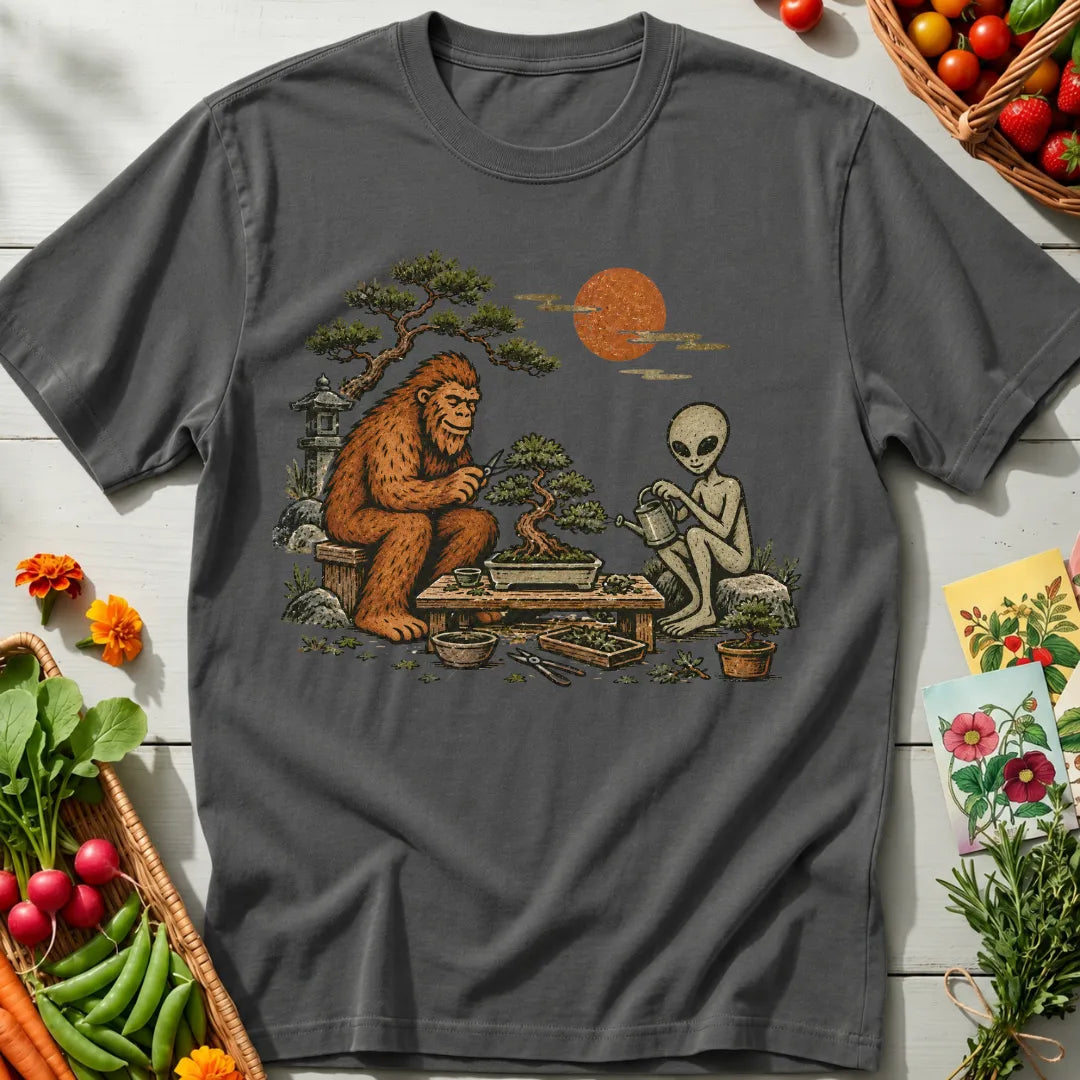 Bigfoot Alien Bonsai T-Shirt