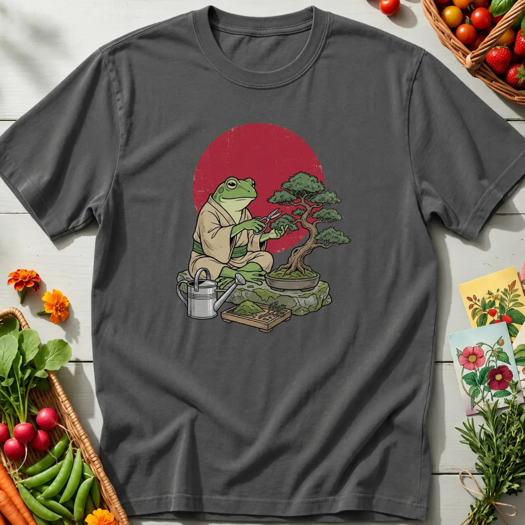 Zen Frog Bonsai T-Shirt