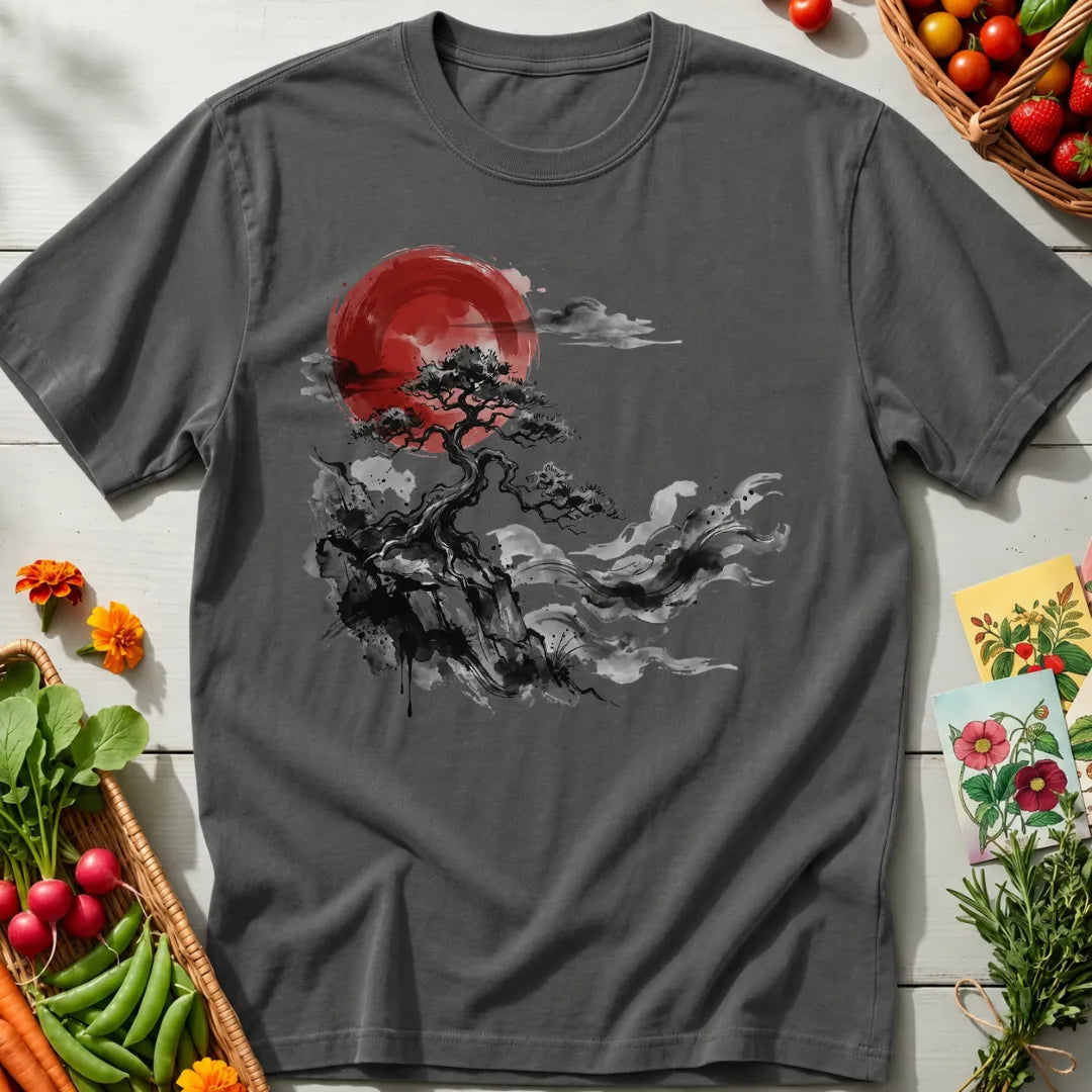 Bonsai Ink Landscape T-Shirt