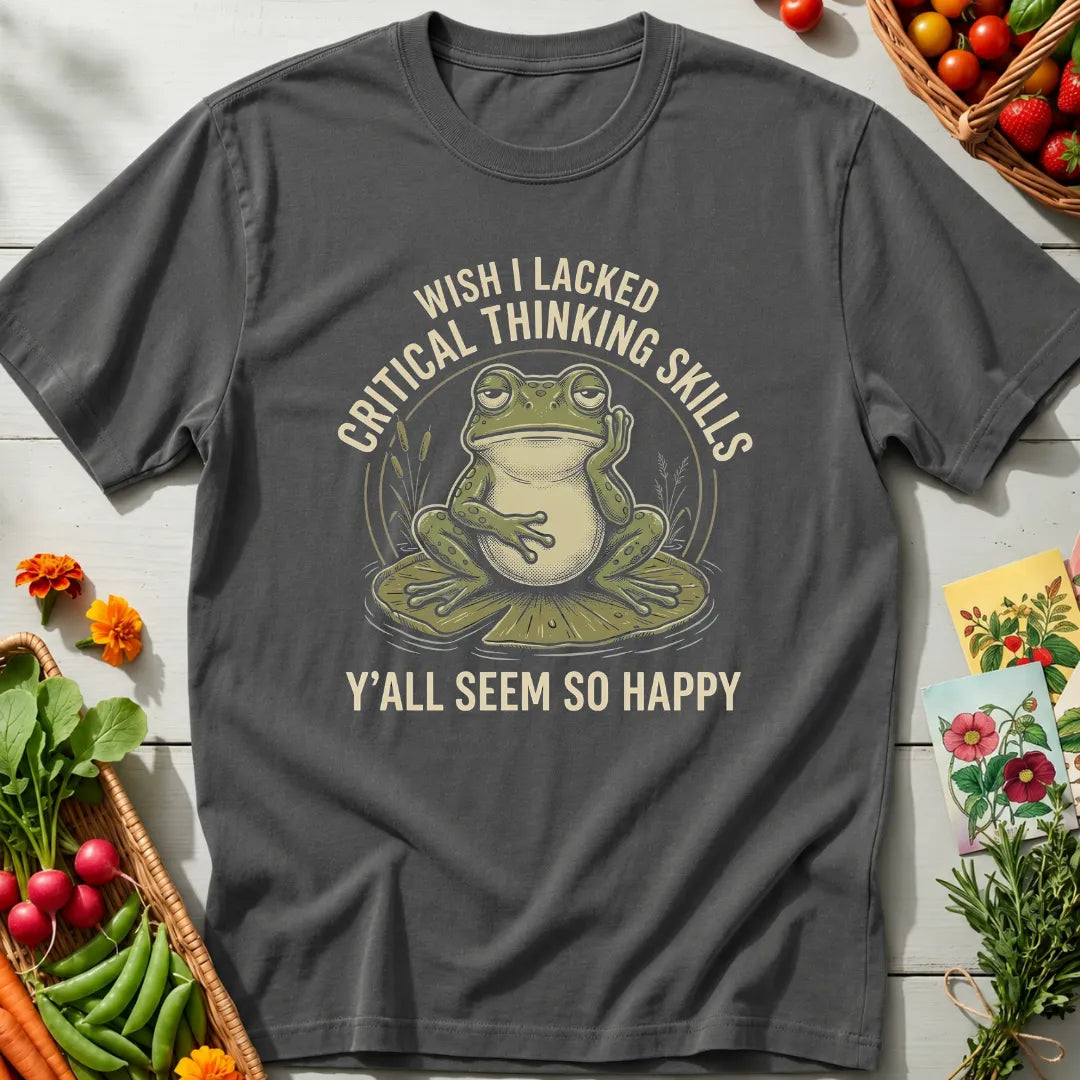 Critical Thinking Frog T-Shirt