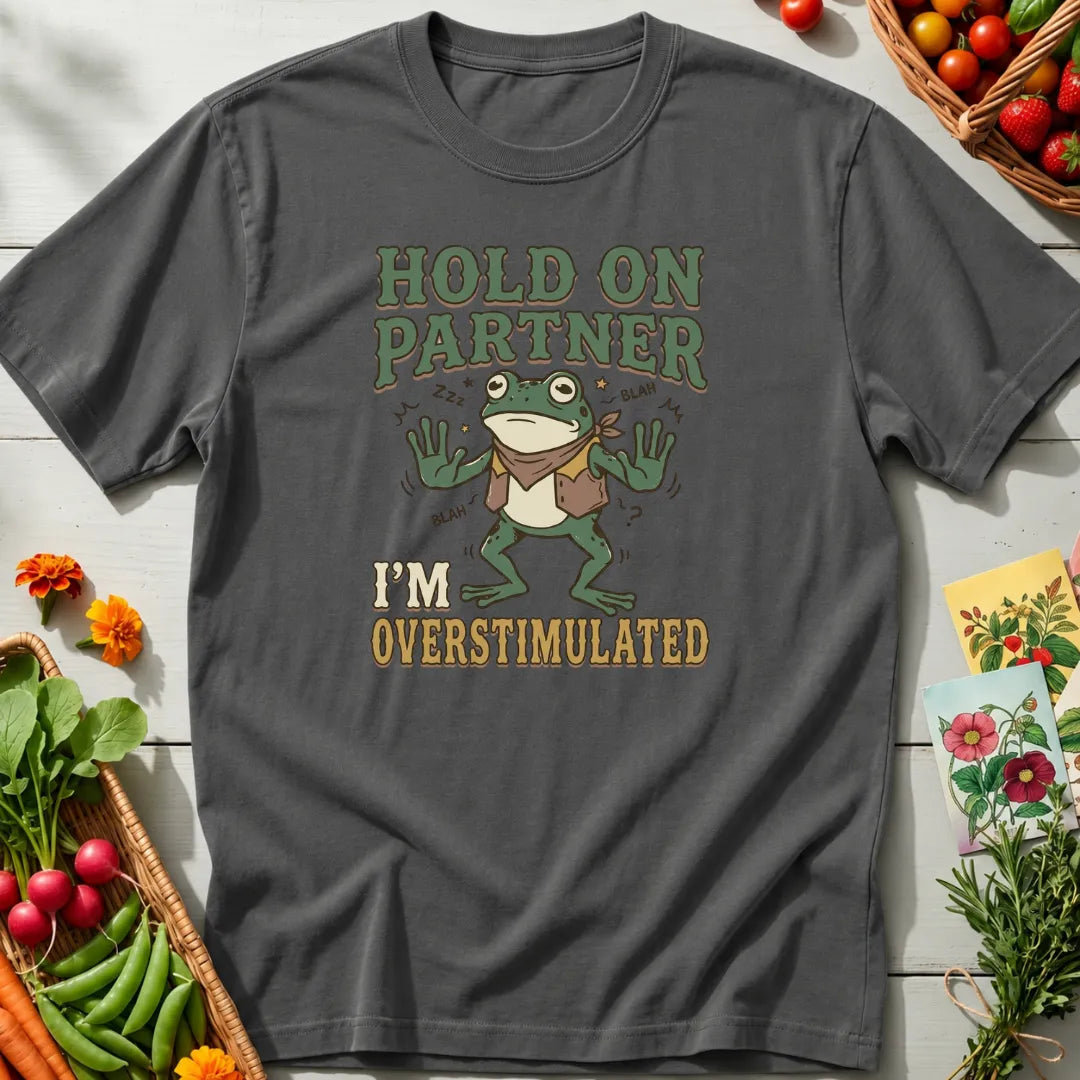 Overstimulated Frog T-Shirt