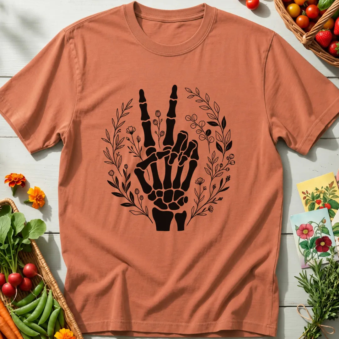 Skeleton Peace T-Shirt