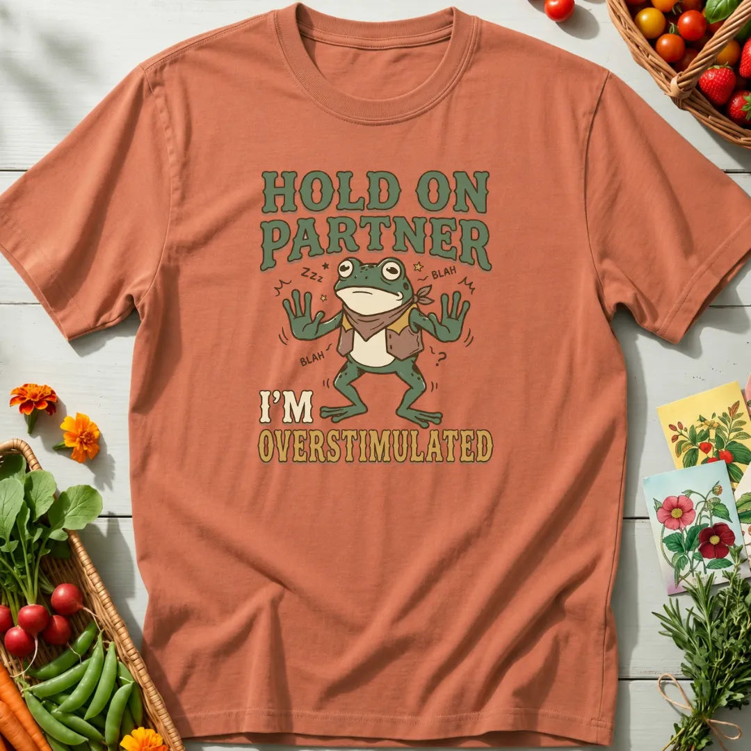 Overstimulated Frog T-Shirt