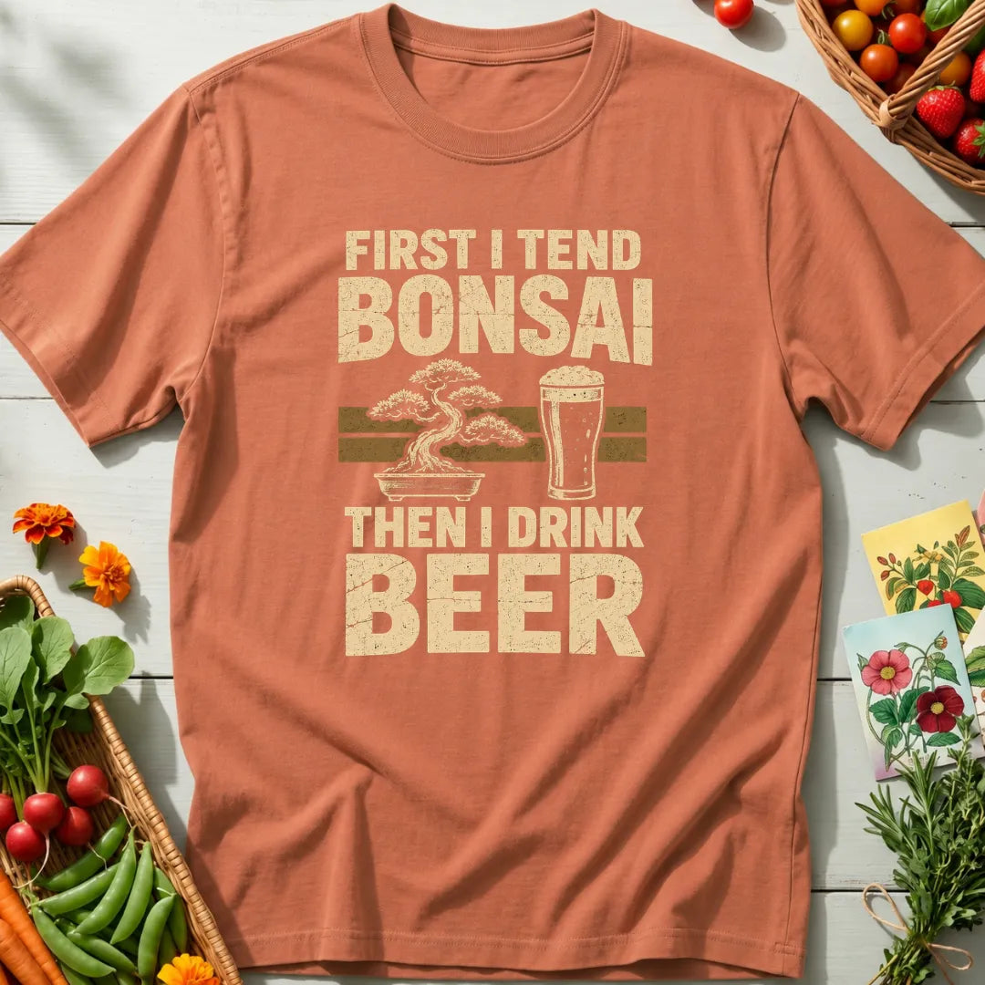 Bonsai Beer Lover T-Shirt