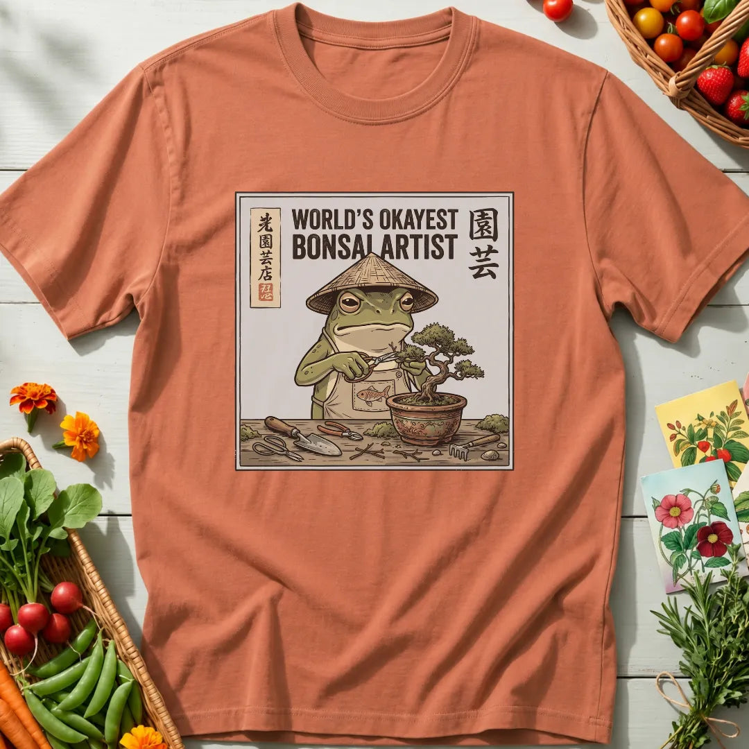World's Okayest Bonsai T-Shirt