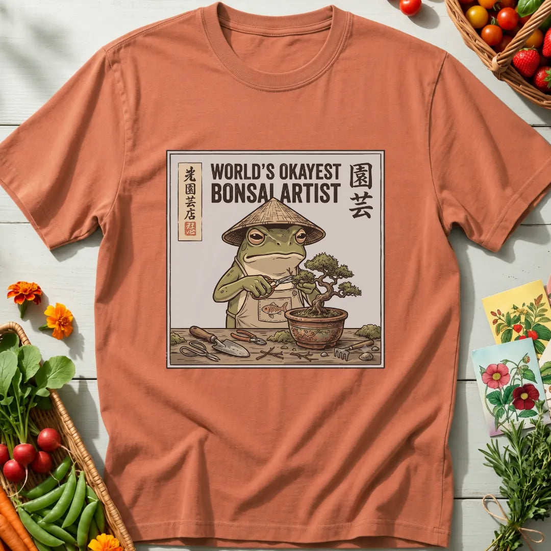 World's Okayest Bonsai T-Shirt
