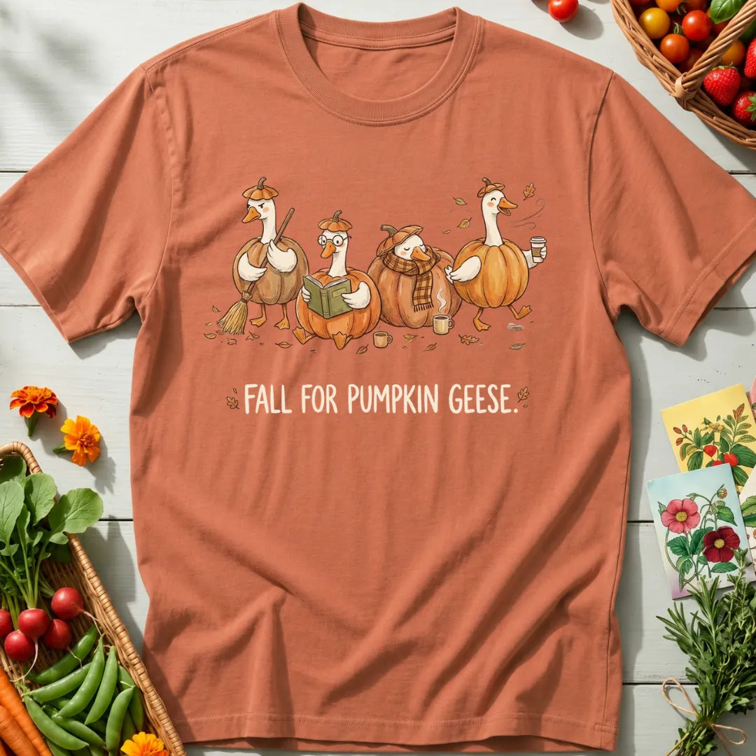 Pumpkin Geese T-Shirt
