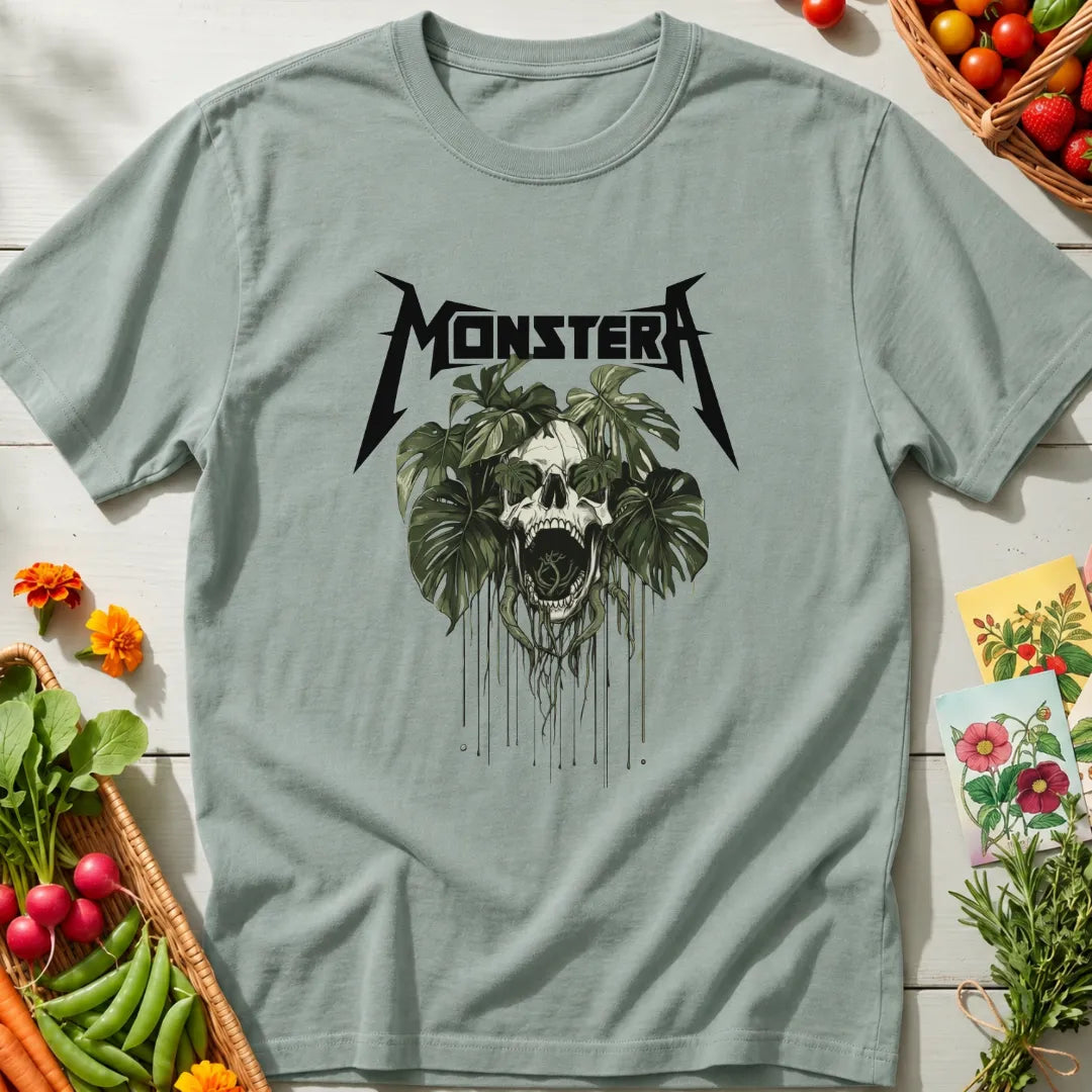Monstera Skull T-Shirt