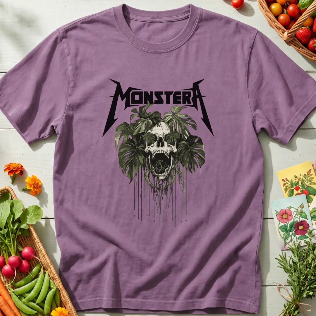 Monstera Skull T-Shirt
