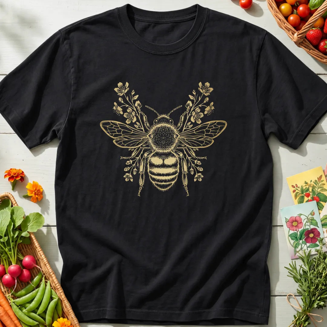 Floral Bumblebee T-Shirt