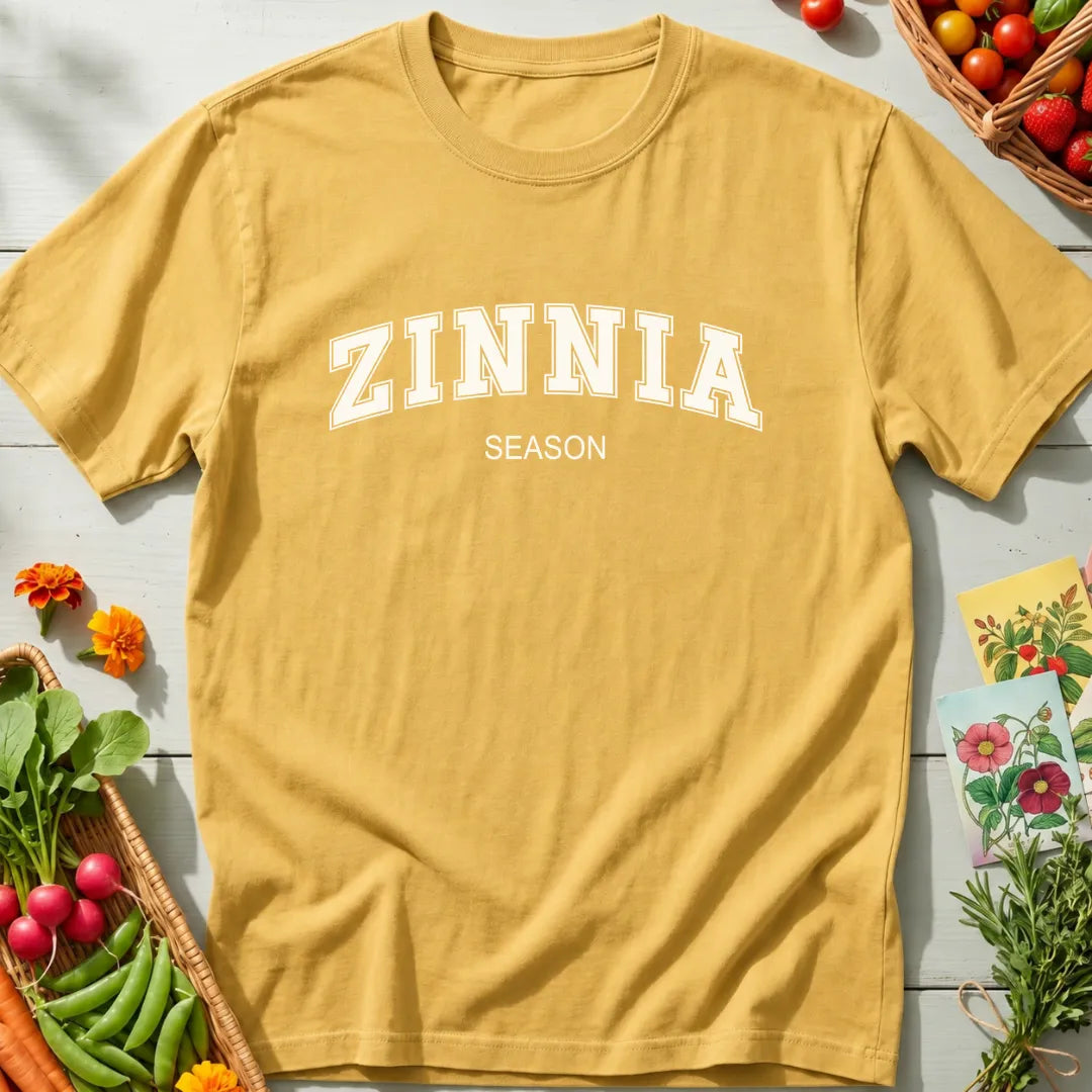 Zinnia Season T-Shirt