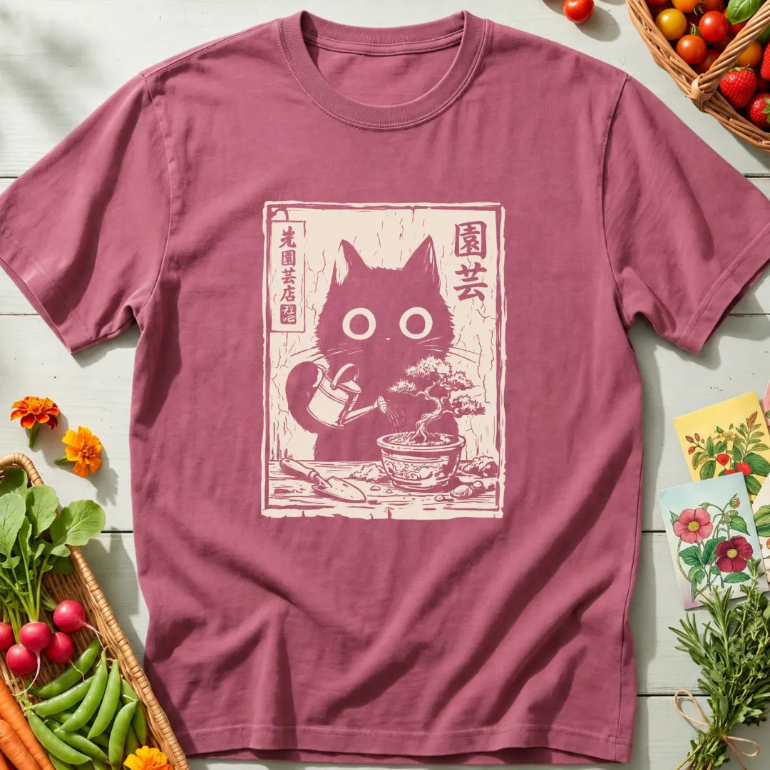 Bonsai Cat Vintage T-Shirt