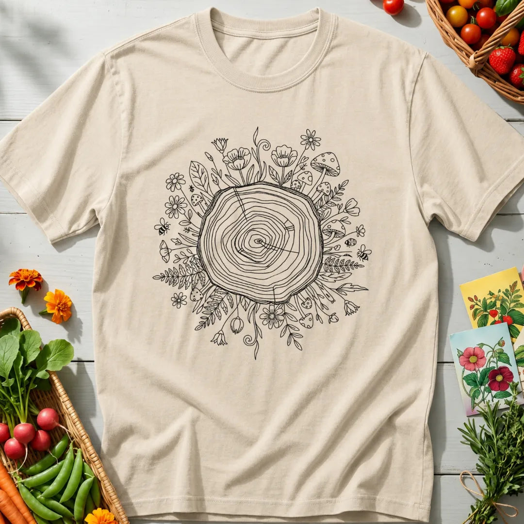 Woodland Tree Ring T-Shirt
