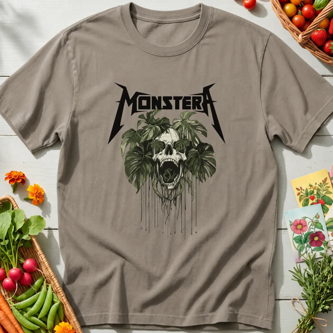 Monstera Skull T-Shirt