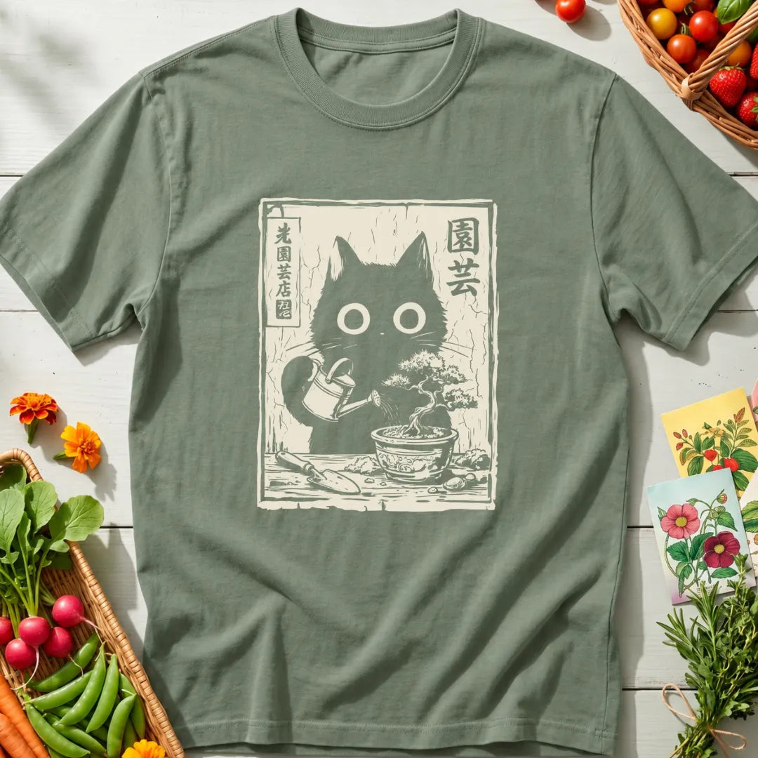 Bonsai Cat Vintage T-Shirt