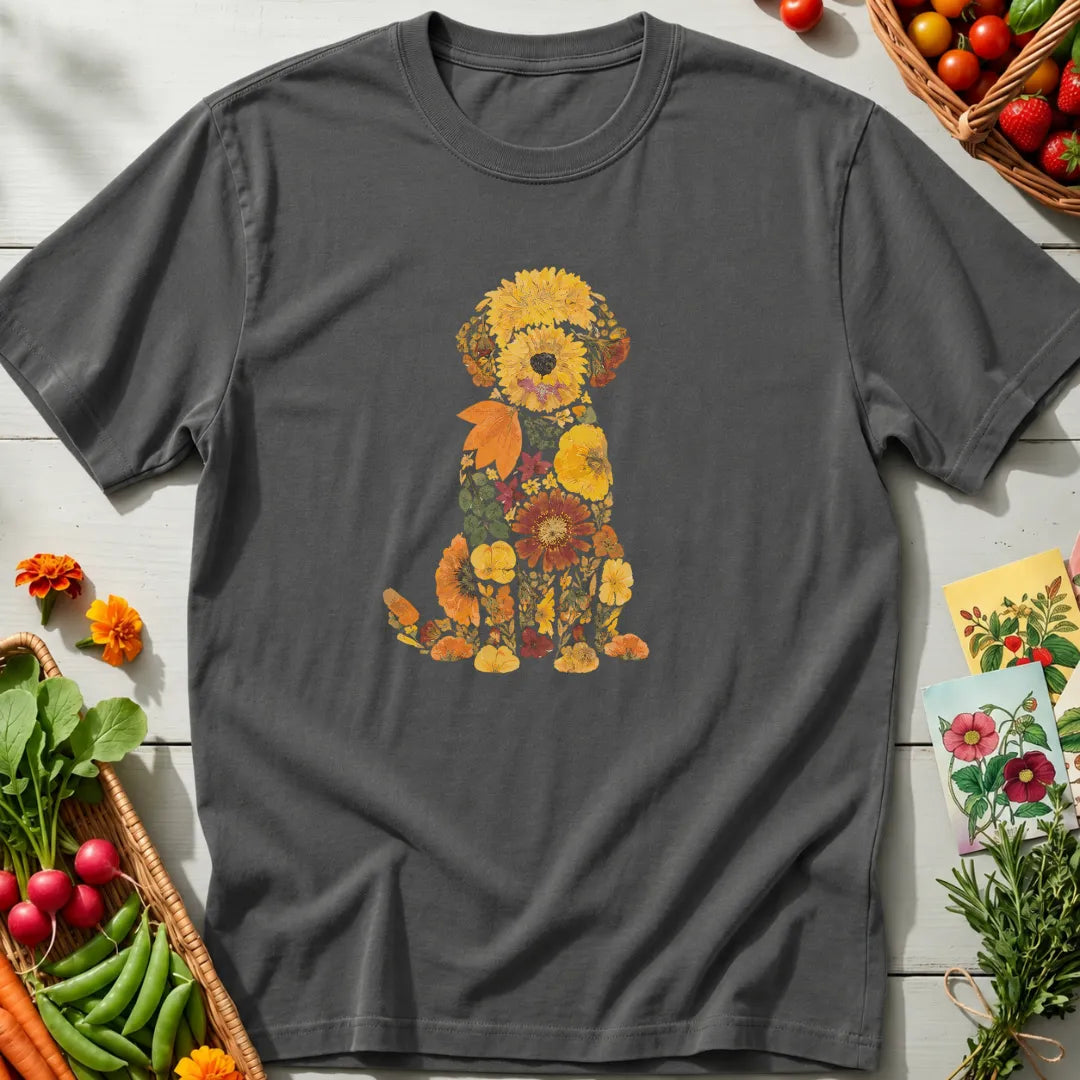Floral Dog T-Shirt